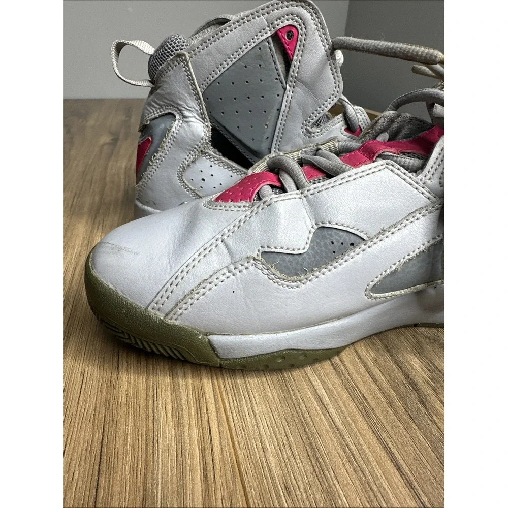 Nike Air Jordan Sz 8.5Y Gray Athletic Shoe Sneakers‎ 342774-018